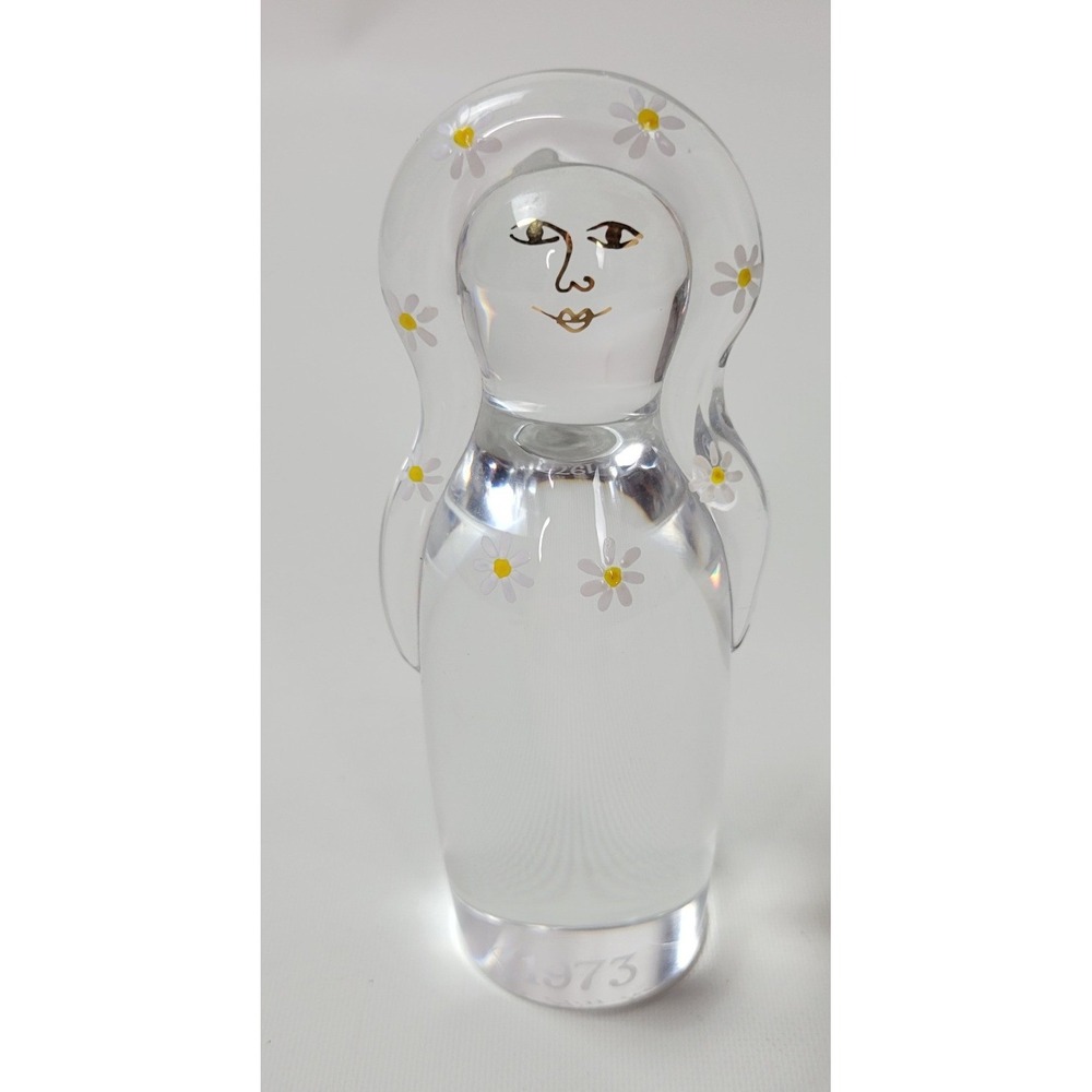 Kosta Boda Miss Kosta 1973 Art Glass Figurine Ulrica Hydman Vallien Sweden